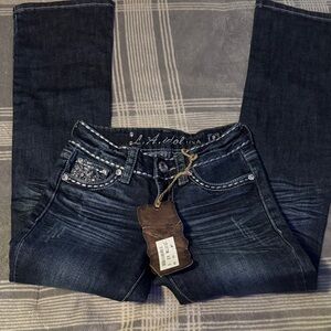 L.A. Idol Women's Deep Blue Skinny Jeans